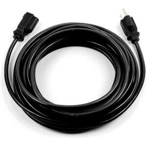 Outdoor Extension Cord 27-Foot 16AWG, 15 Amps, 125V, Maximum 1875W, Black